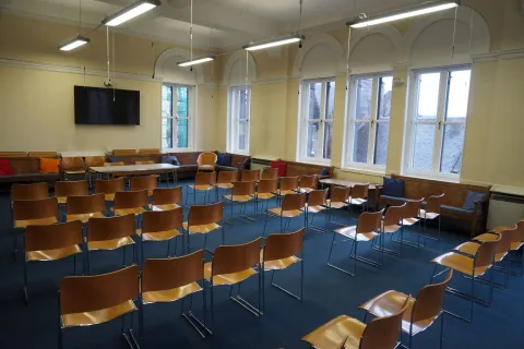 The Edinburgh Quaker Meeting House Meeting Room - theatre layout