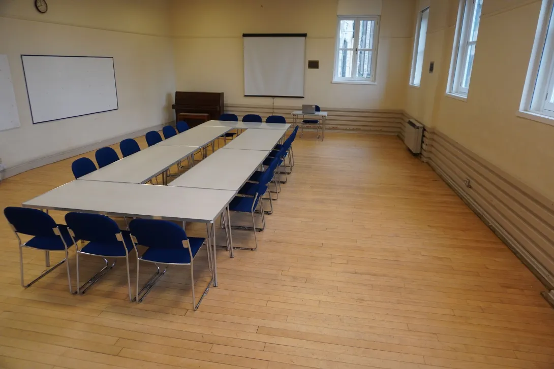 The Edinburgh Quaker Meeting House Hall - boardroom layout
